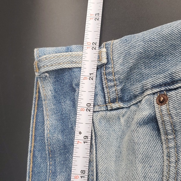 Old Navy High-Rise Straight Slouchy Nessa Distressed Jeans Size 20 - Picture 5 of 8